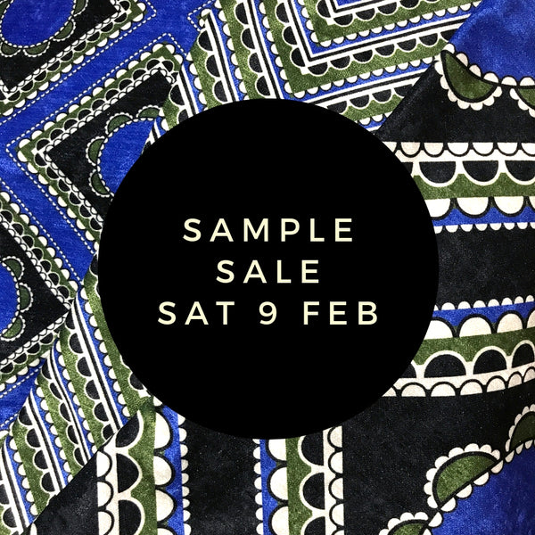 Designer Sample Sale |  9th Feb 2019