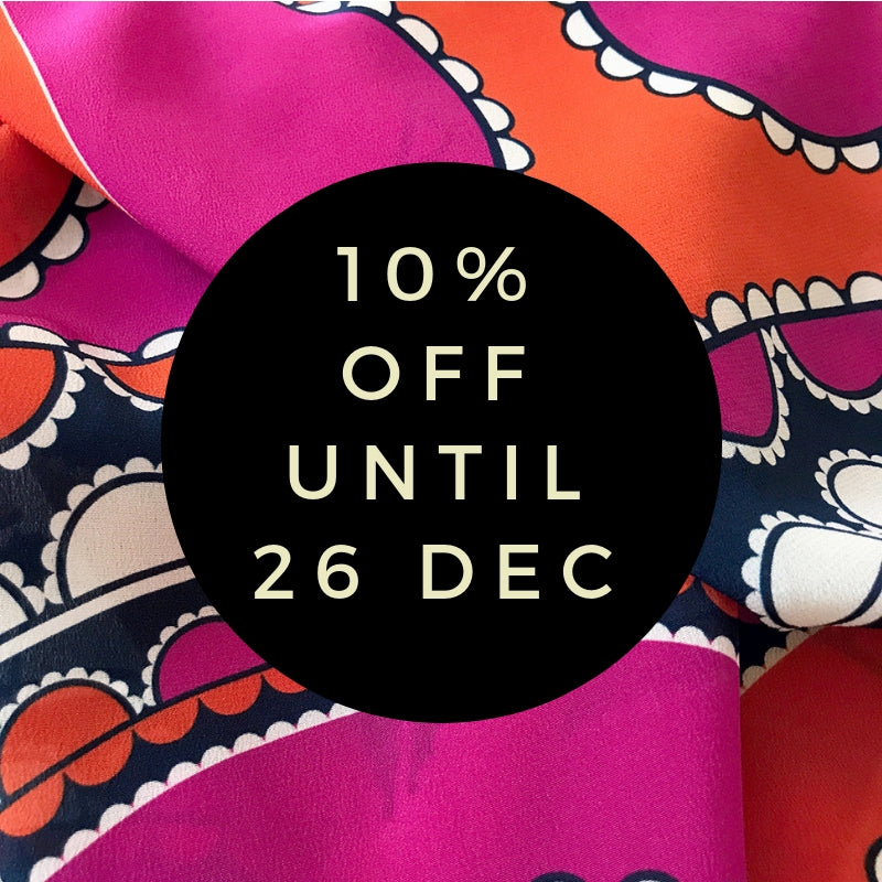 Special F&F Discount: Enjoy 10% OFF until 26 Dec 2018