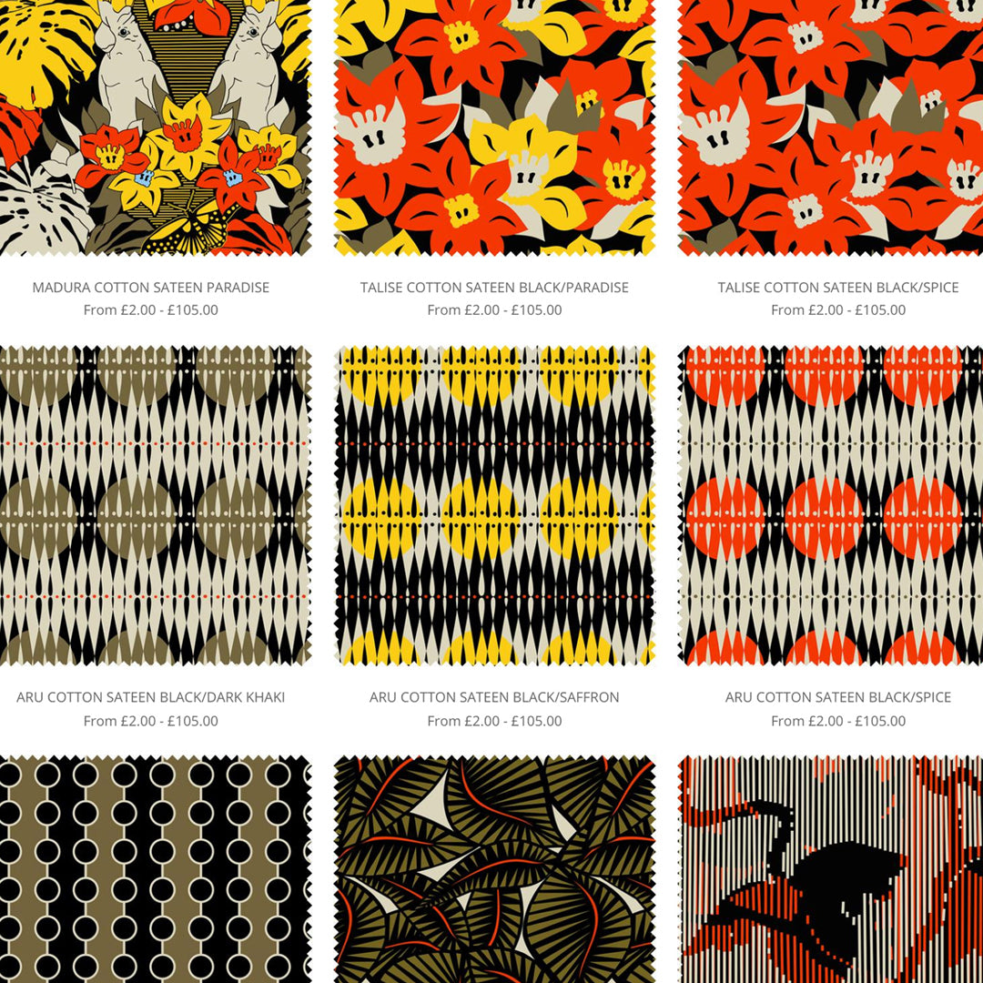 BESPOKE FABRICS NOW AVAILABLE TO ORDER ONLINE