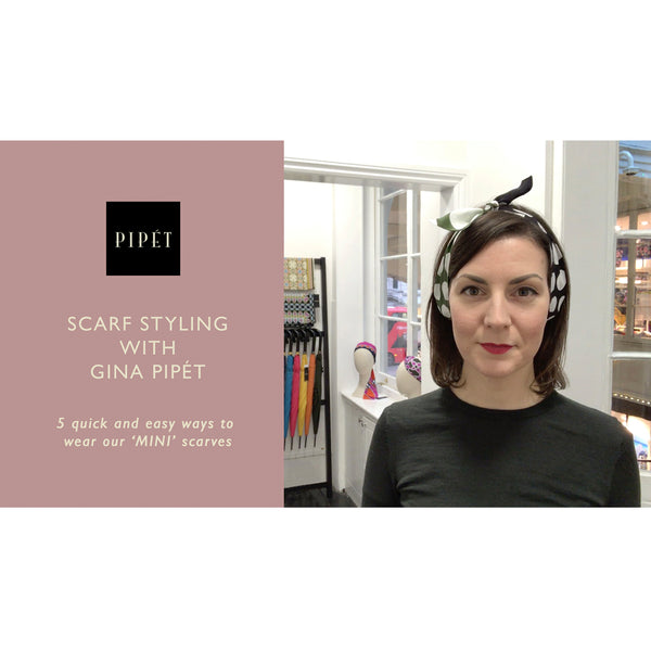 WATCH - THE MINI SCARF: 5 QUICK & EASY STYLE TIPS
