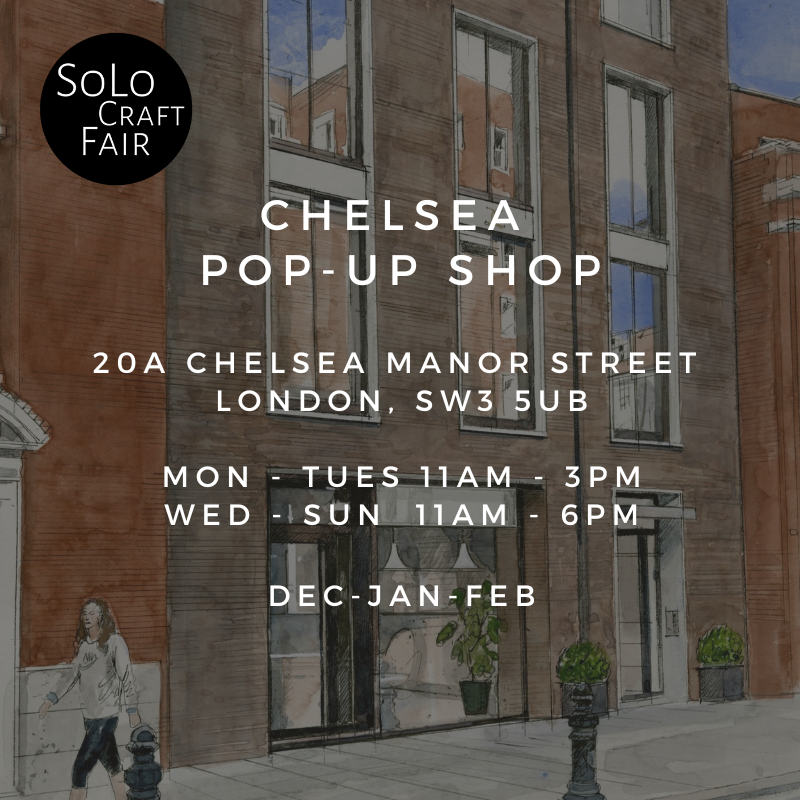 SoLo Craft Fair 2024-25 Chelsea Pop Up