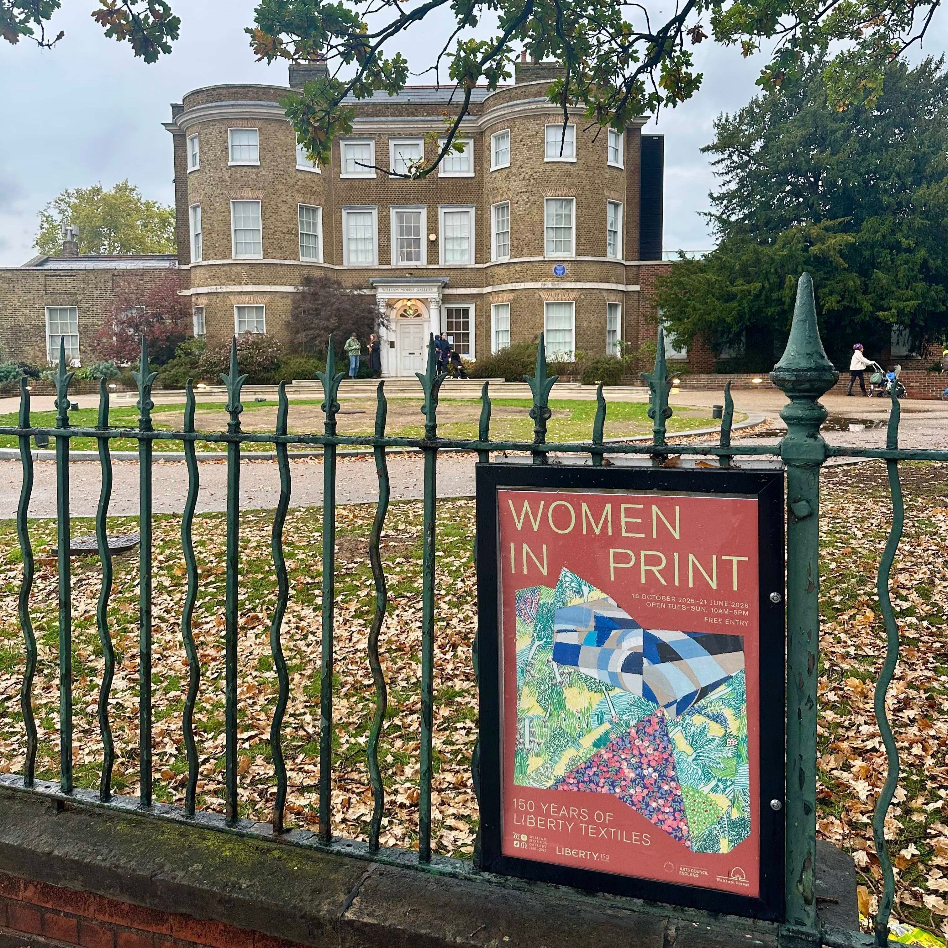 Women in Print - Liberty fabrics at William Morris Gallery