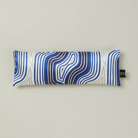 Lavender Eye Pillow - Lasdun Blue/White