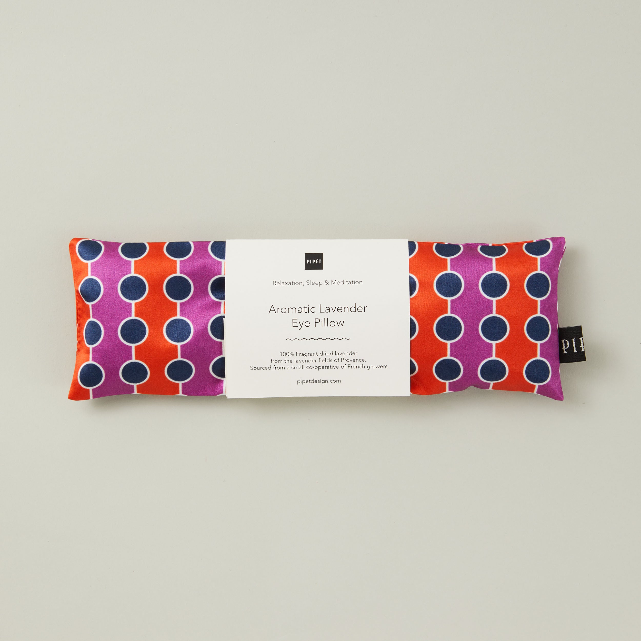 Lavender Eye Pillow - Barbecana Orange/Magenta