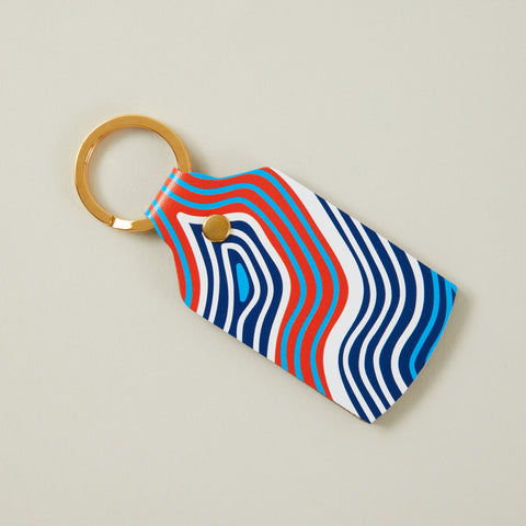 OXO Neckerchief / Pocket Square - Navy/Lime