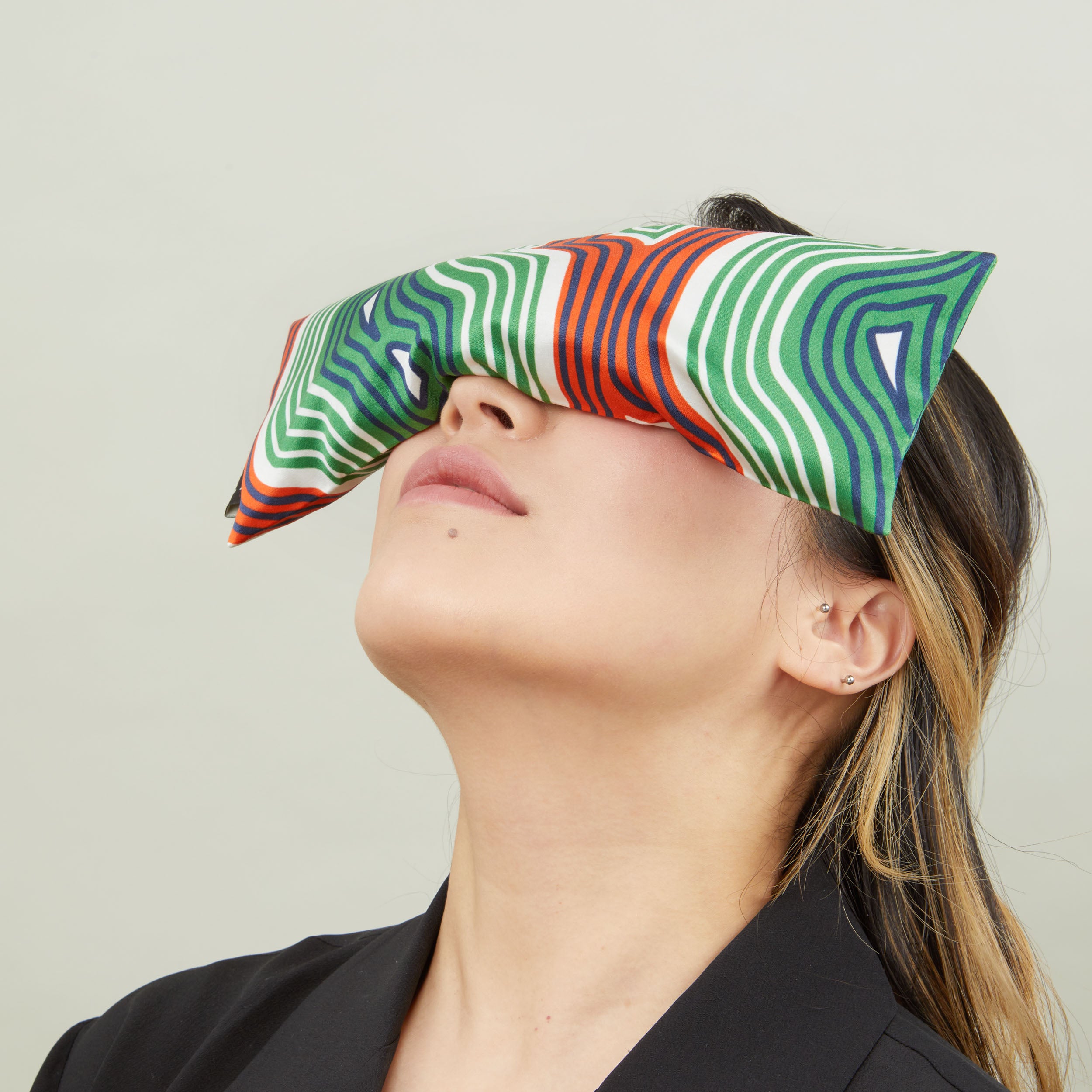 Lavender Eye Pillow - Lasdun Orange/Green