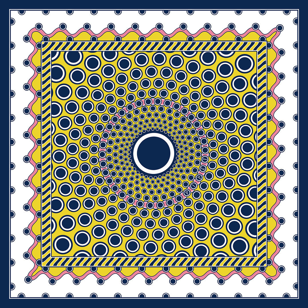 Mesmer 90cm Square Scarf
