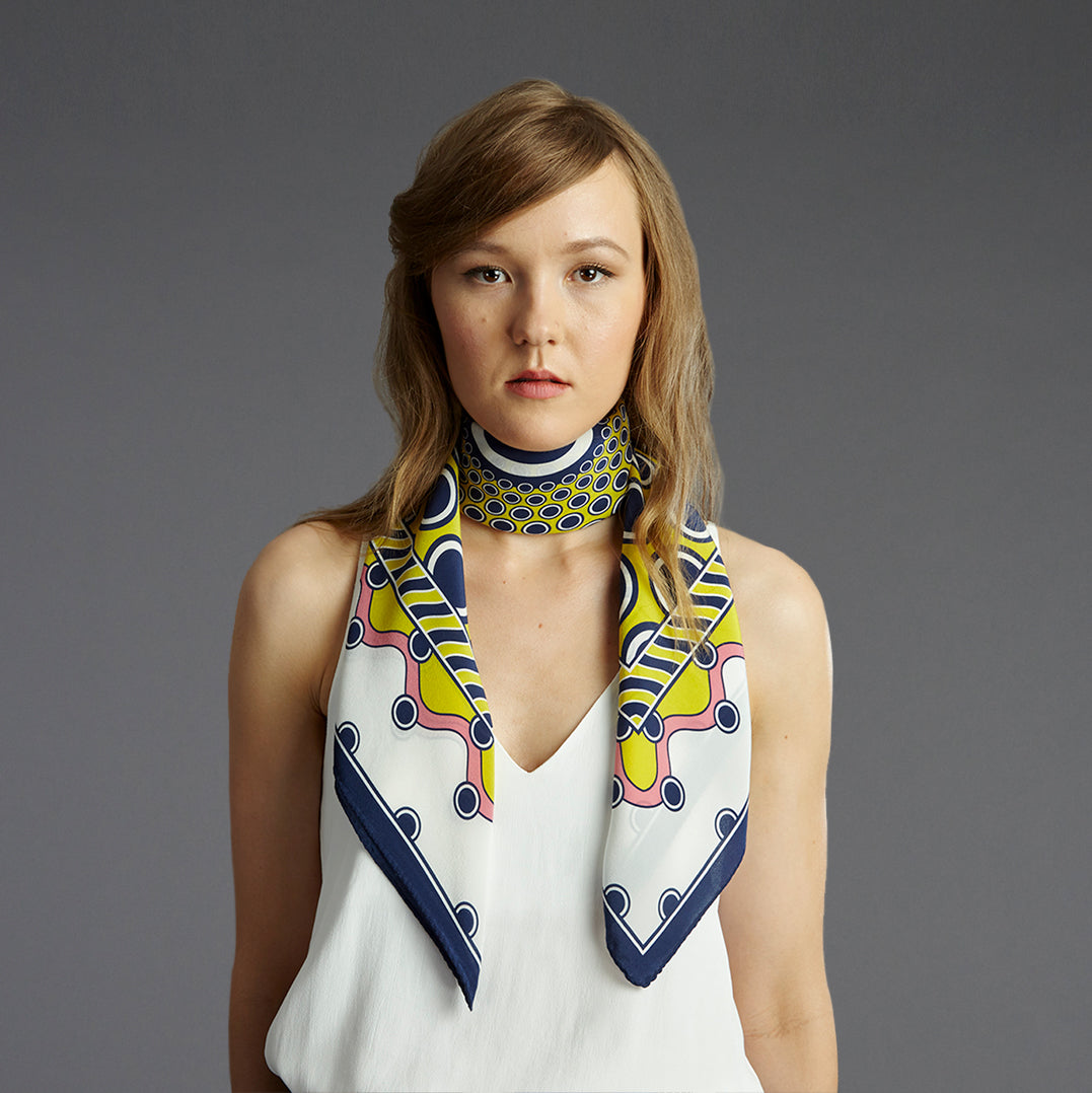 Mesmer 90cm Square Scarf