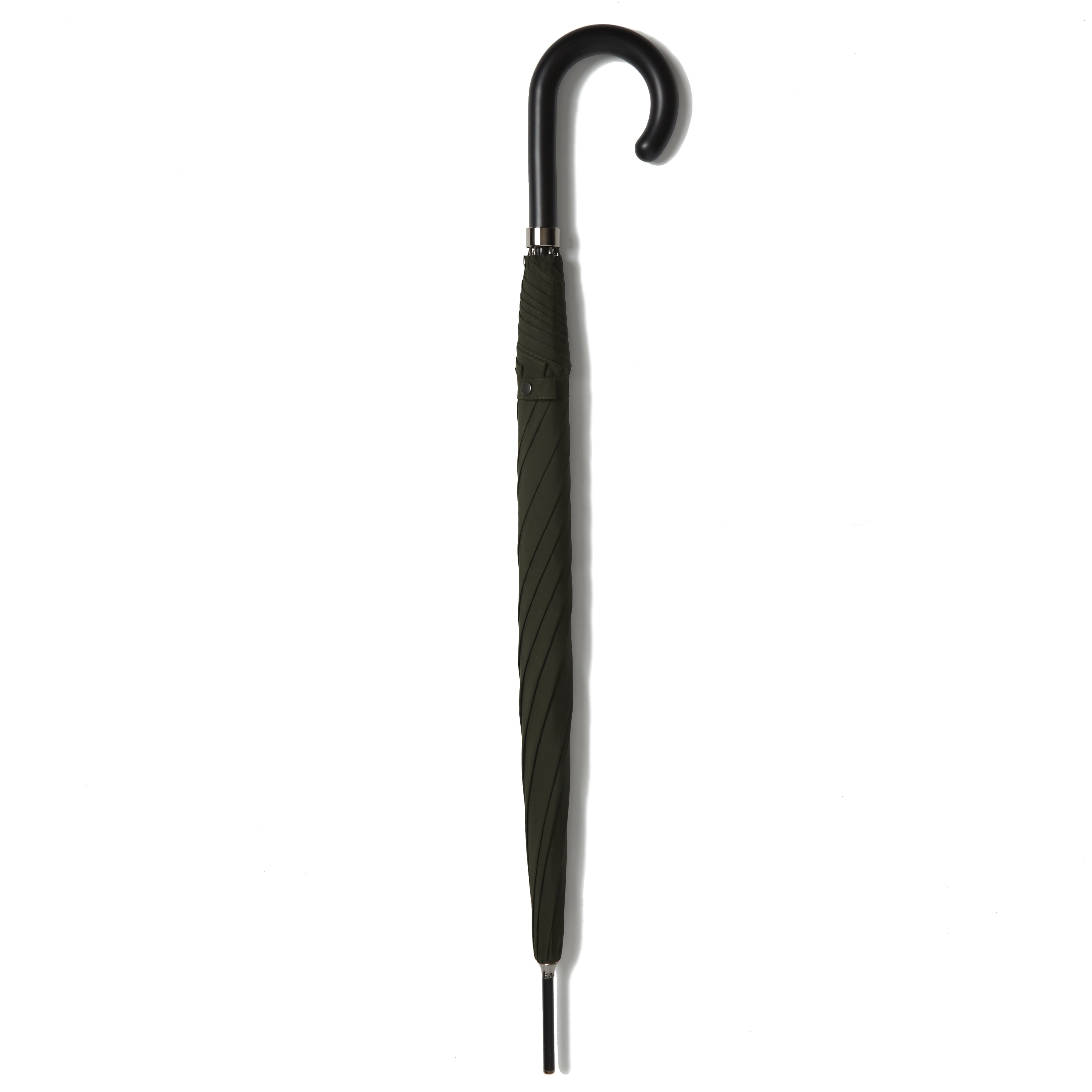 Pipet Design Full Length Traditional British Umbrella, Forest Green.