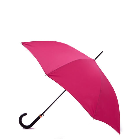 Pipet Design Full Length Traditional Umbrella, Cerise Pink