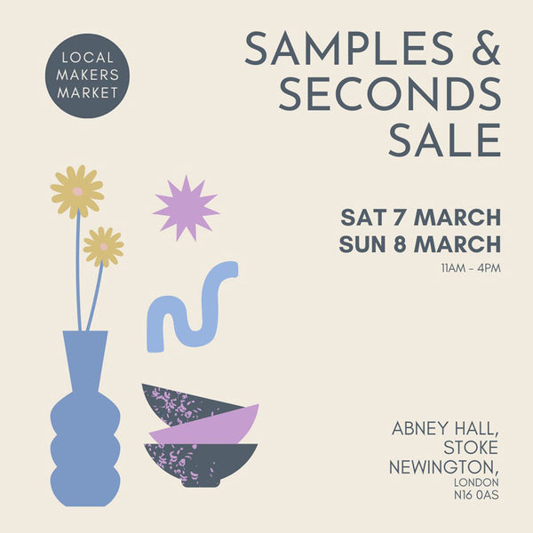 Sample & Seconds Sale 7 & 8 March