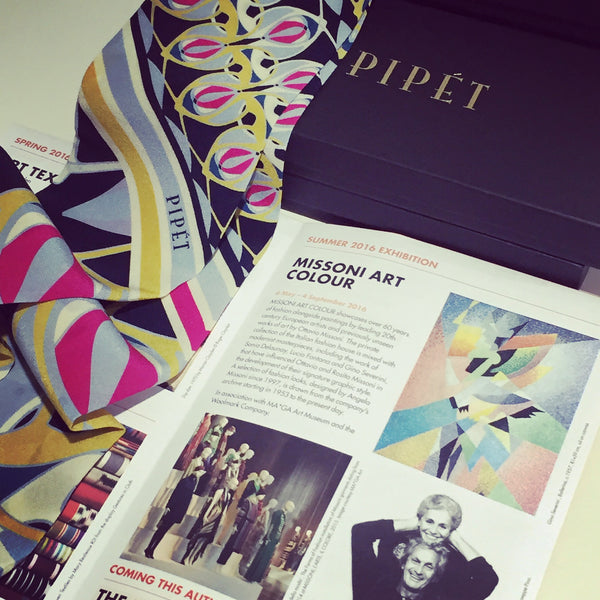 PIPÉT joins Missoni Art Colour at the Fashion and Textile Museum