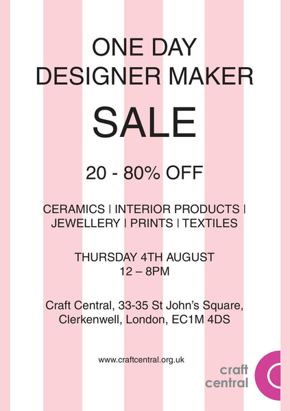 Craft Central Designer Sale | 4th August 2016