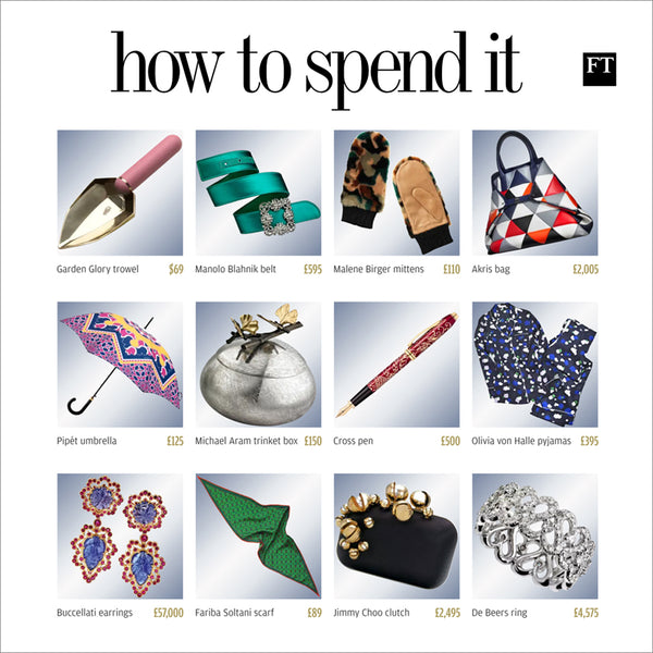 How to Spend It - We're in The FT Gift Guide!
