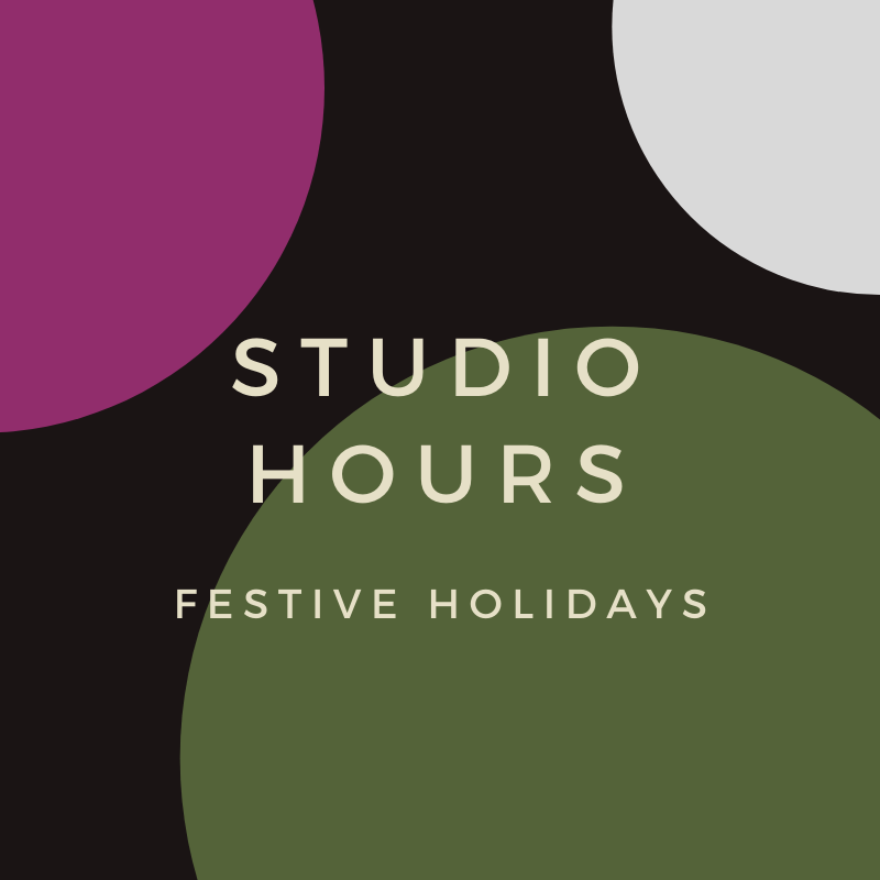 Pipet Design Studio Christmas closing