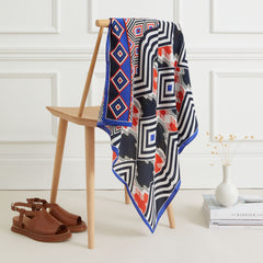 Mézières 90cm Square Scarf