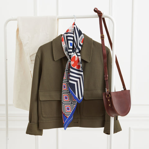 Mézières 90cm Square Scarf