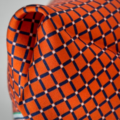 Men's Pocket Square Set - Orange / Green