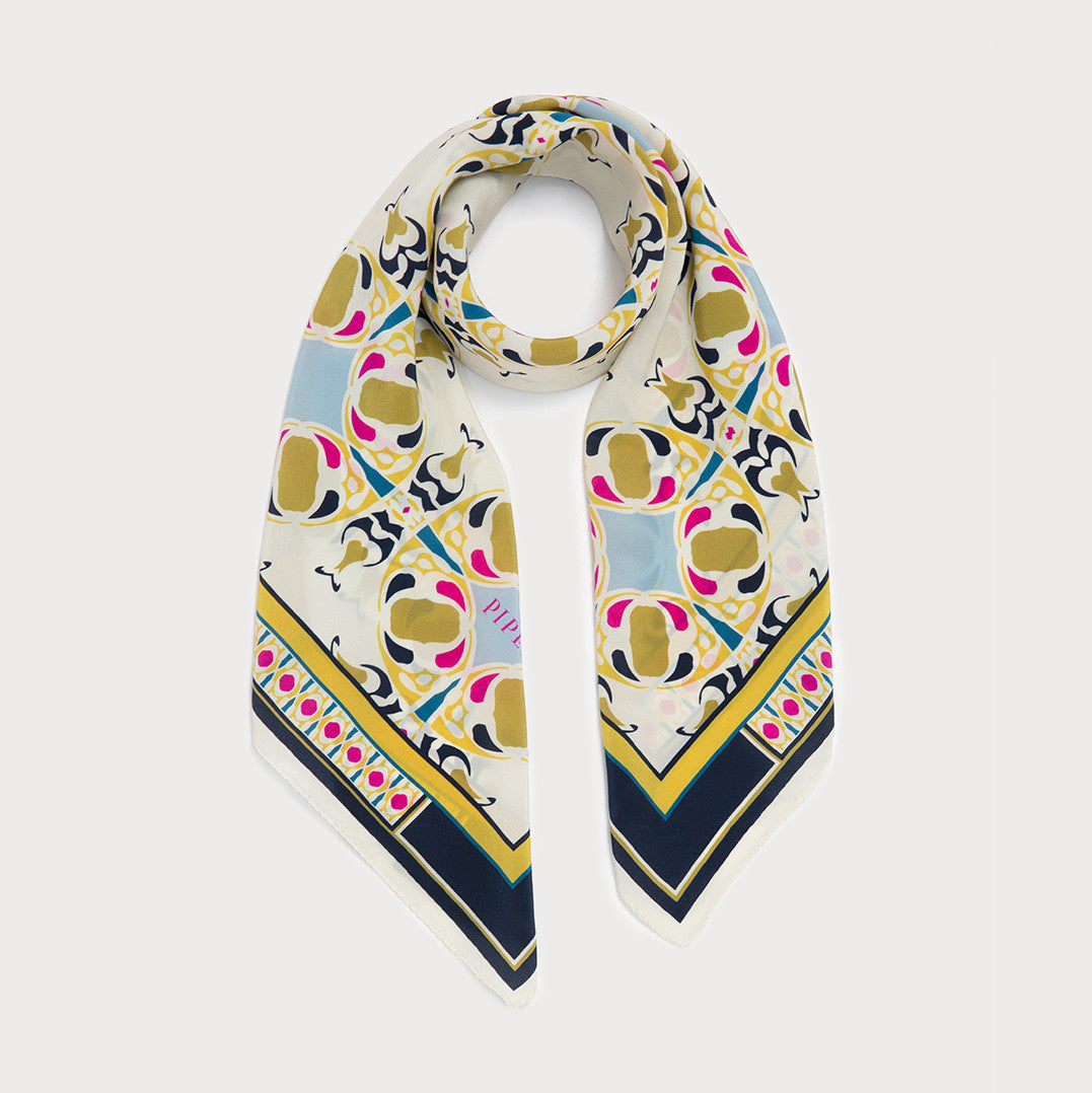 Luxury Printed Silk Scarves  Women's Square Scarves – Pipét Design
