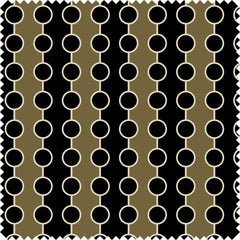 Barbecana Stripe Printed Cotton Velvet by Pipét Design