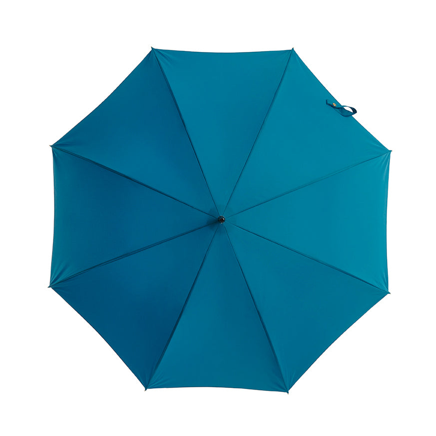 Pipet Design Full Length Traditional Umbrella, Kingfisher Blue