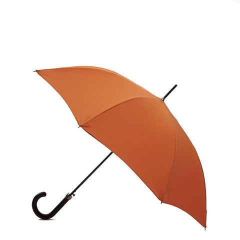 Pipet Design Full Length Traditional British Umbrella, Orange